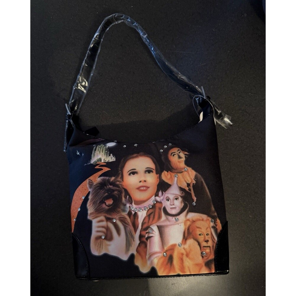 NWT VTG Wizard Of Oz Purse Hand Bag Rhinestones With Matching Phone Case Dorothy